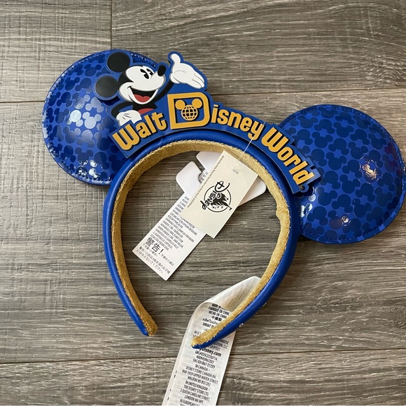 NWT Walt Disney World Mickey Mouse Ears Headband Making Magic Disney Parks - Picture 1 of 5